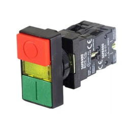 Botão Pulsador Duplo 1NA+1NF C/SINAL C/BLOCO – Soprano