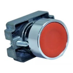 Botão de Impulso Bloco Vermelho 22,5mm 220V JNG