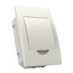 Quadro de Distribuição 4 Disjuntores PVC Sobrepor S/ Barramento Enerbras