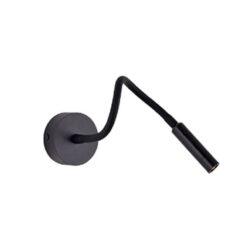 Arandela Luminária de Cabeceira Flexível Led 3W 3000K Bivolt