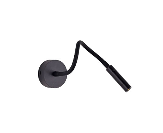 Arandela Luminária de Cabeceira Flexível Led 3W 3000K Bivolt