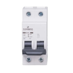 Disjuntor DIN Bipolar “C” 20A 3KA – SOPRANO