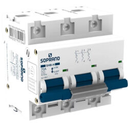 Disjuntor DIN Tripolar “C” 125A 10KA – SOPRANO