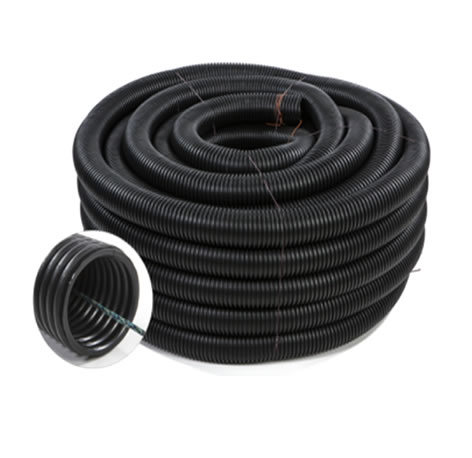Eletroduto Corrugado 1″ Preto Rolo C/50MT