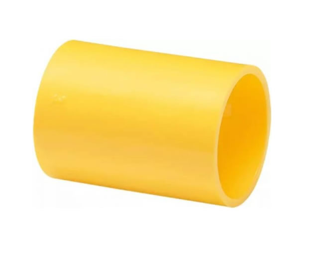 Luva Mangueira Corrugada 1/2 Amarelo 20mm