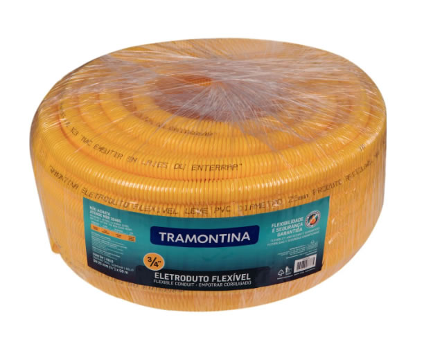 Mangueira Corrugada 3/4 Tramontina