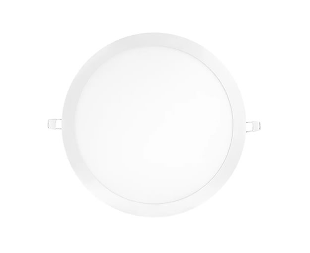 Painel LED redondo embutir 24W 6500K Bivolt – Blumenau