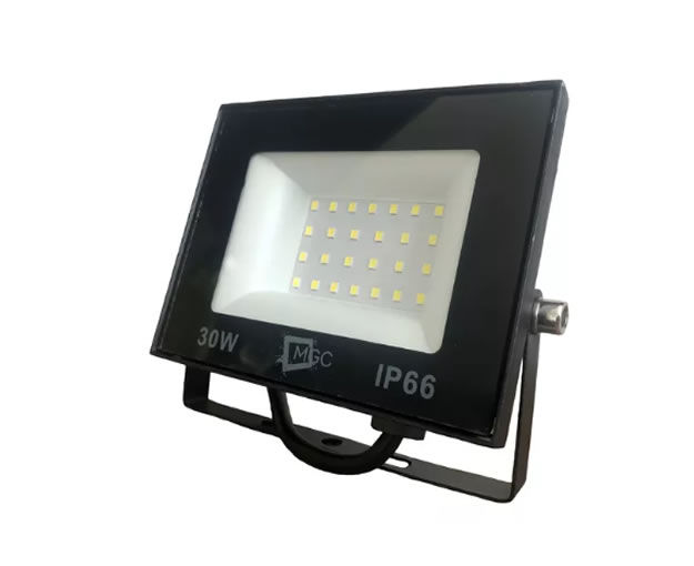 Refletor Led 30w RGB Slim Preto IP66 – MGC