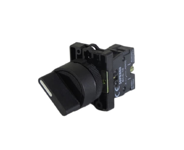 Chave Seletora 22,5mm 2 Posições 1 NA