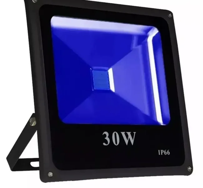 Refletor LED Slim 30W Azul Bivolt – Reftor