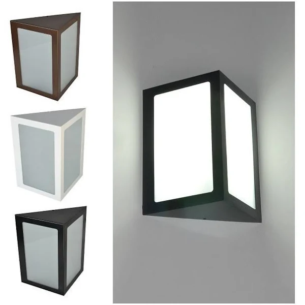 Arandela Triangular Marrom