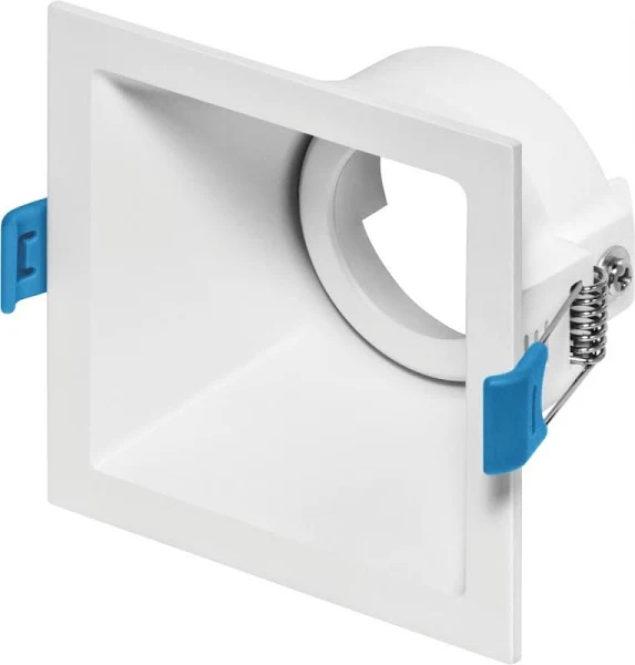 Spot De Embutir Mr16 Square Ghost Recuado Direcionável Branco