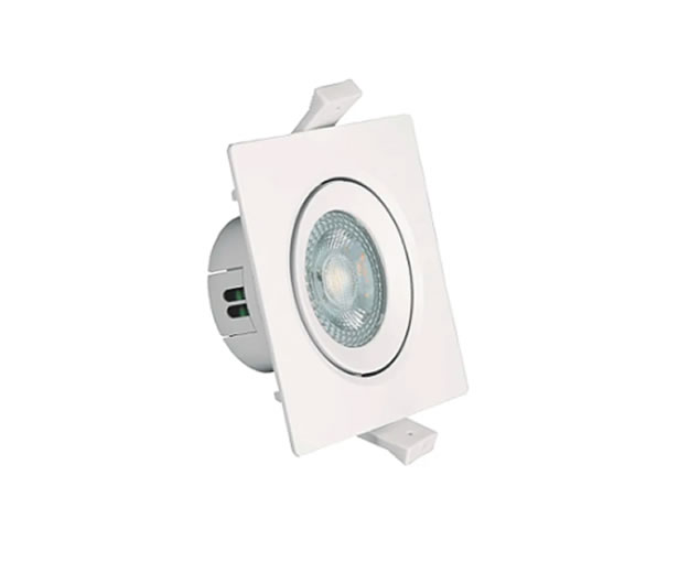 Spot Led Embutir Quadrado MR16 7W 6.500K Galaxy