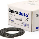 Espiral Duto 1/4 Preto Dutoplast