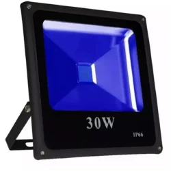 REFLETOR LED 30W AZUL SLIM