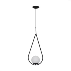 pendente gota preto