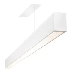 pendente retangular branco