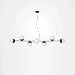 pendente spirale preto